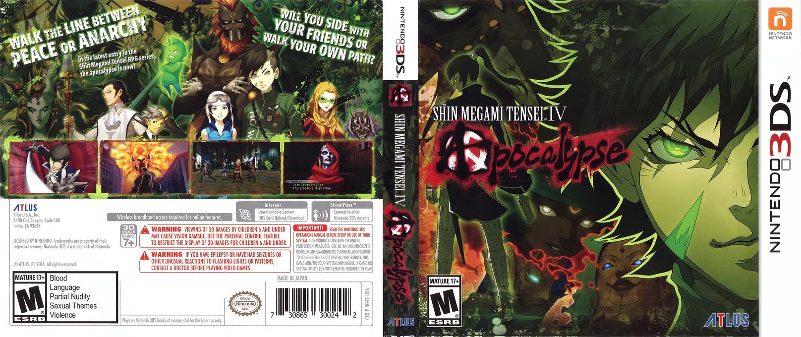  Shin Megami Tensei IV: Apocalypse