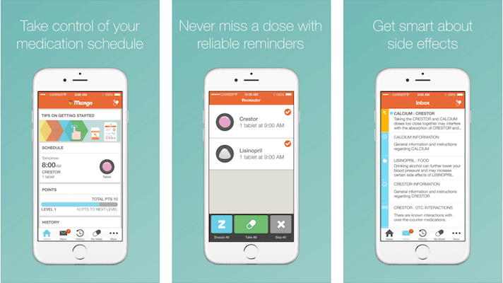 تطبيقات الصحة النفسية - Mango Health App