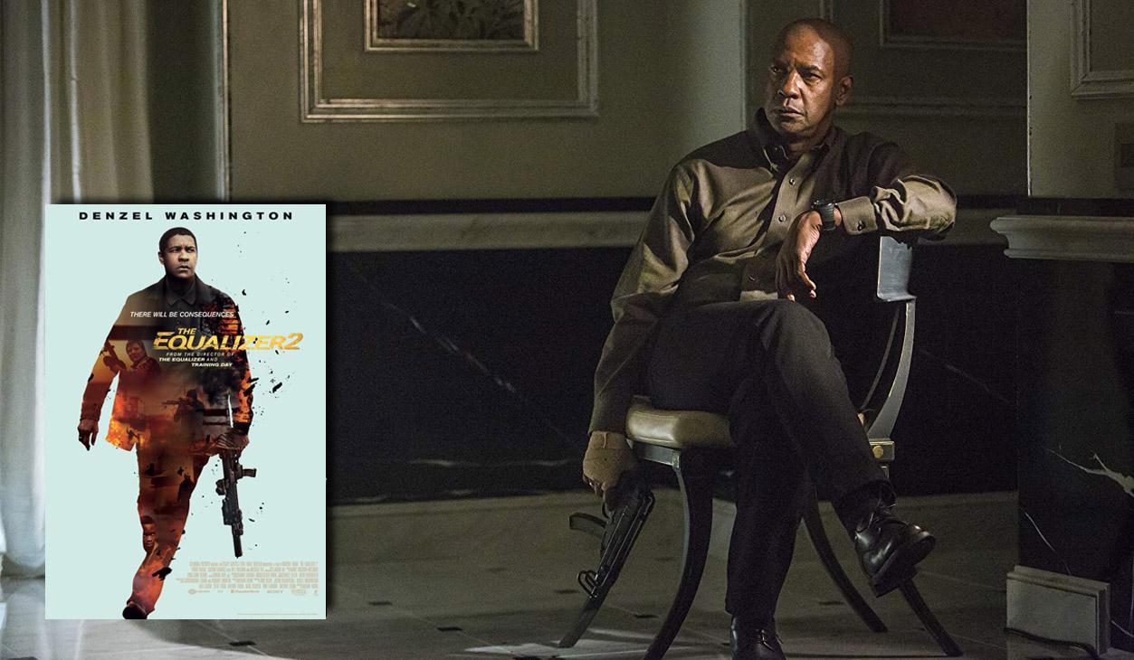 The Equalizer 2 بوستر فيلم - أفضل أفلام الجريمة في 2018