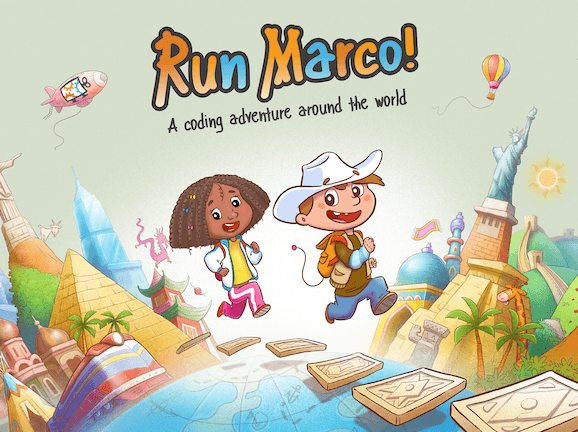 تطبيقات تعليم البرمجة للاطفال - تطبيق run macro 