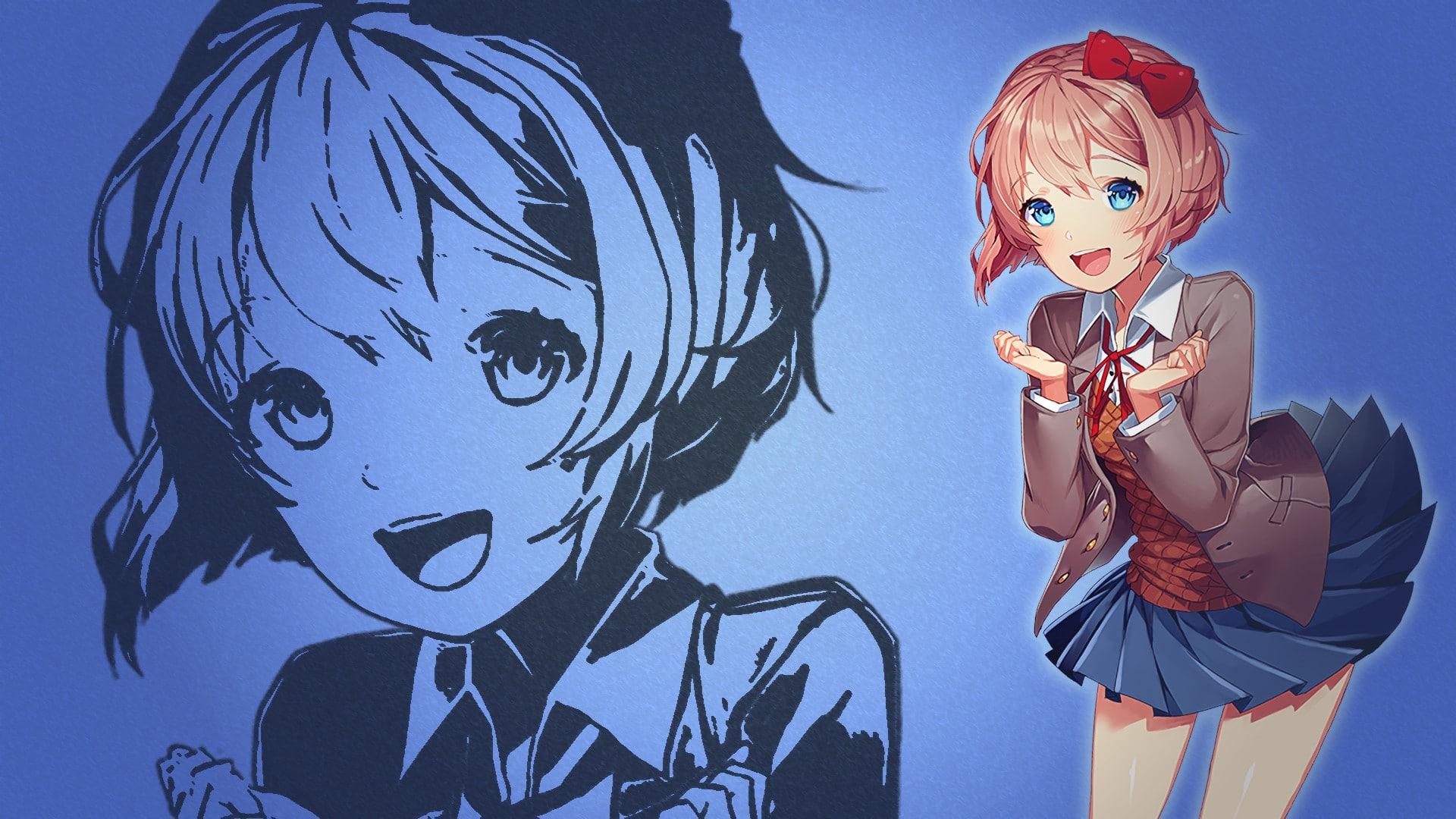 Doki Doki Literature Club أنمي - لعبة 