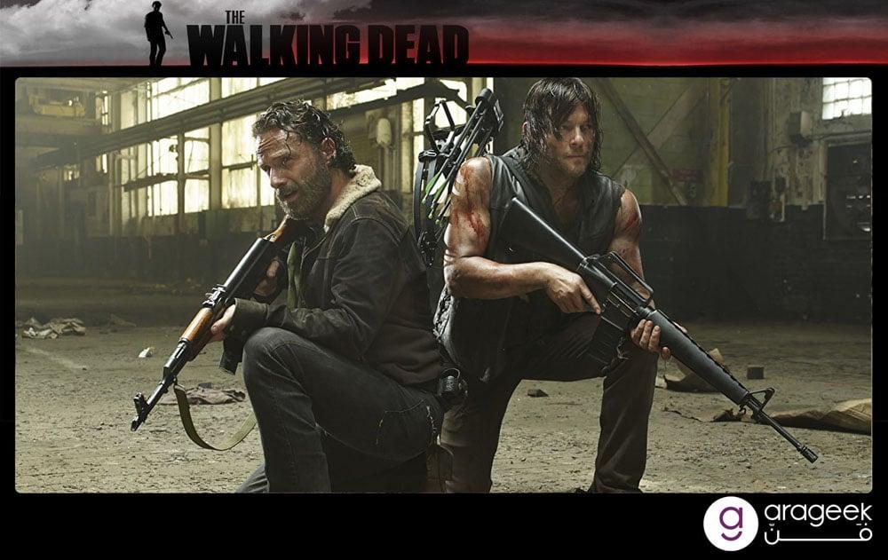 داريل ديكسون وريك غرايمز من The Walking Dead 