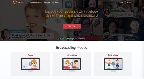 تطبيقات البث المباشر