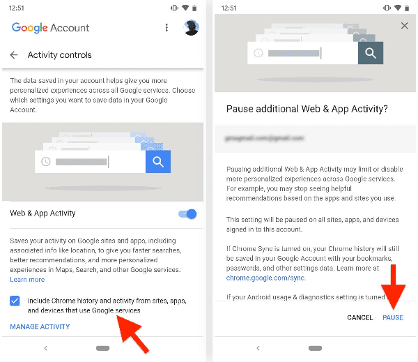 محرك بحث DuckDuckGo افتراضي في كروم