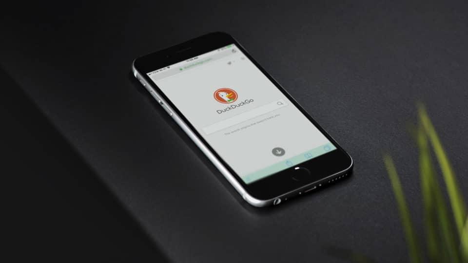 محرك بحث DuckDuckGo افتراضي في كروم
