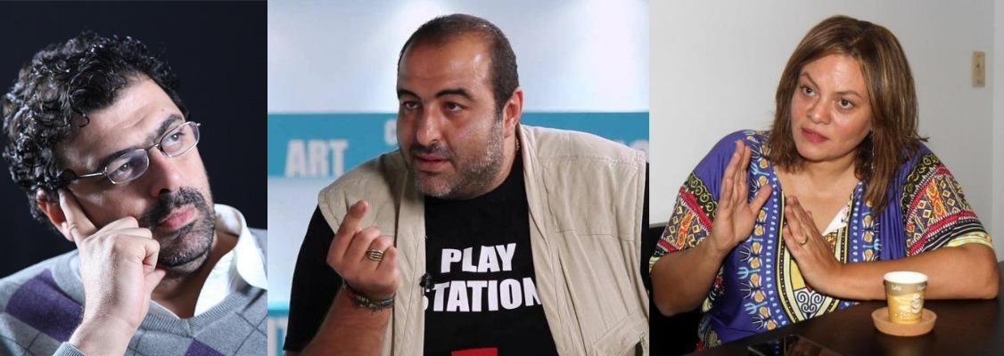 كاملة أبو ذكري، سامح عبد العزيز، أحمد مدحت