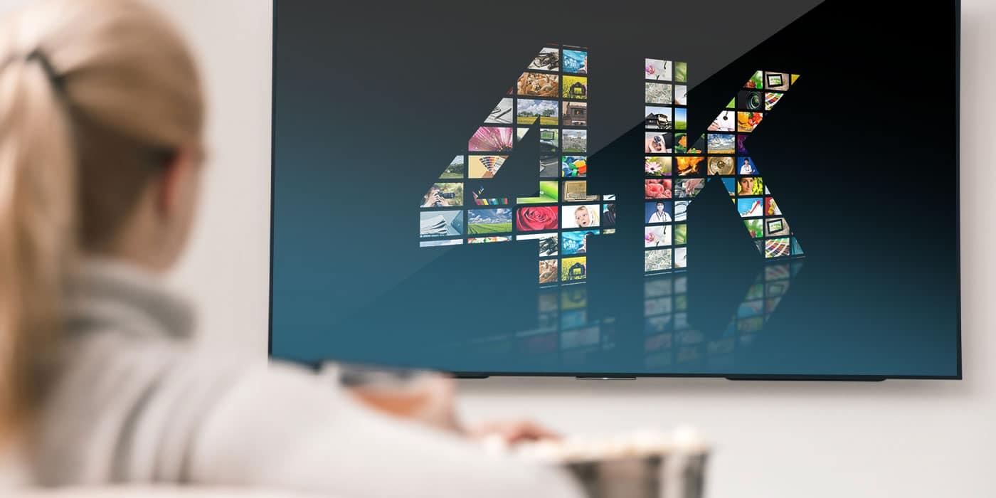 شاشات 4K