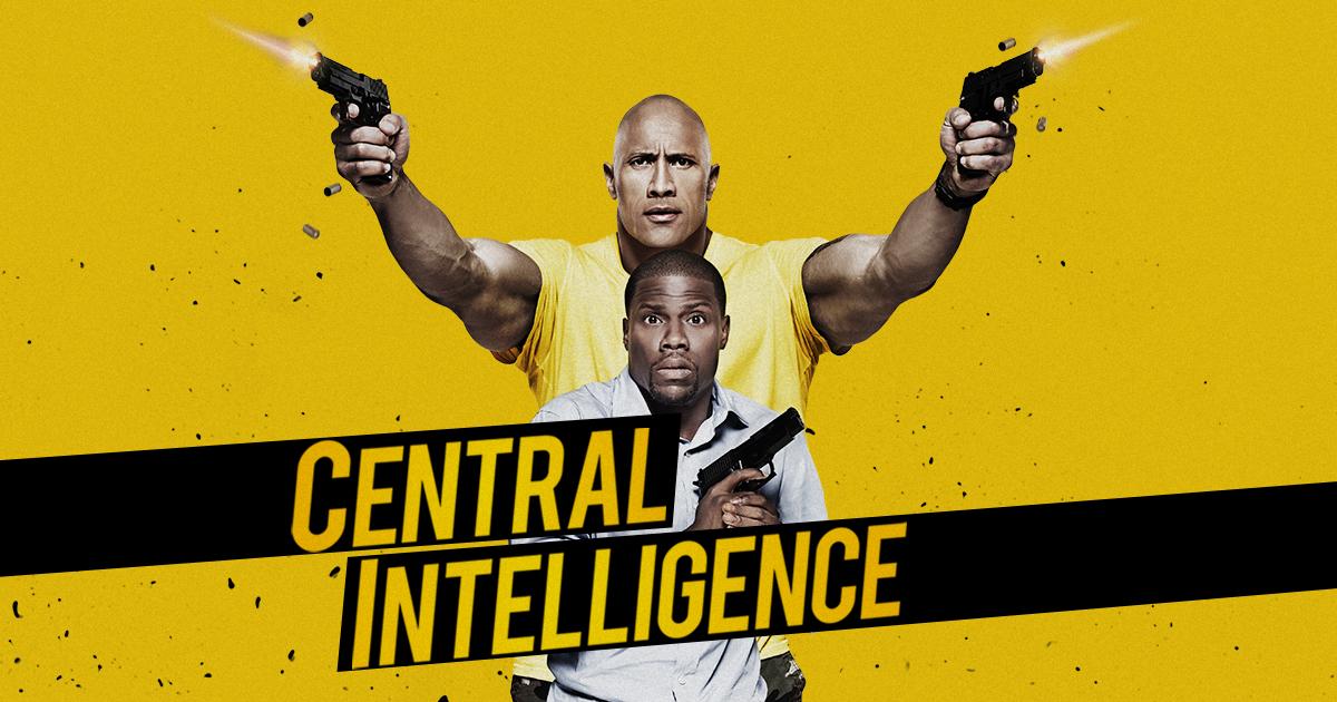 ذا روك وكيفن هارت من فيلم Central Intelligence