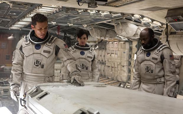 النجم ماثيو ماكونهي في فيلم Interstellar