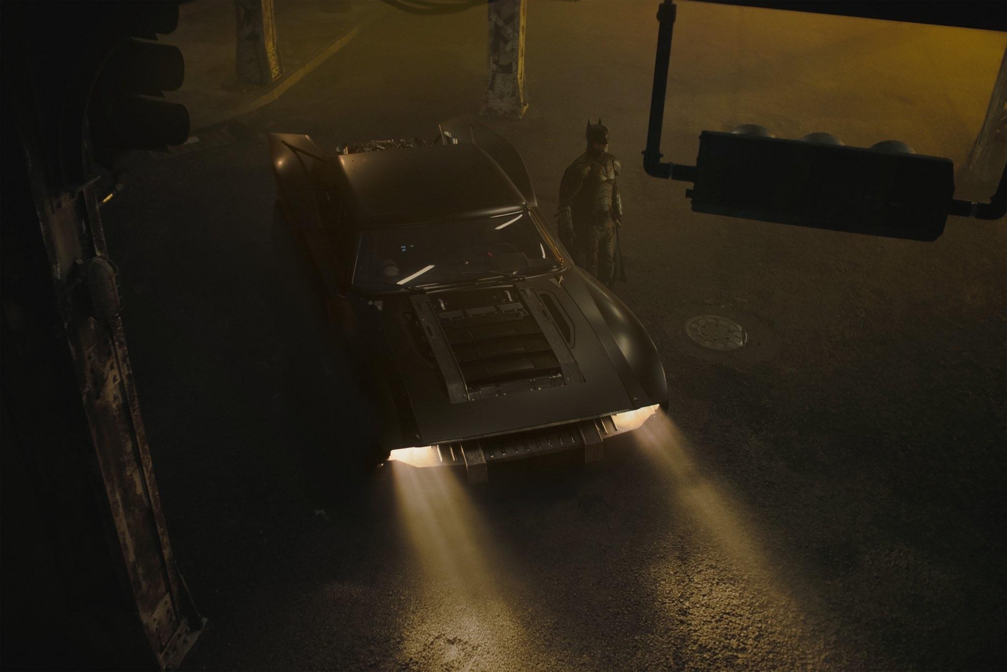 عربة باتمان في فيلم The Batman