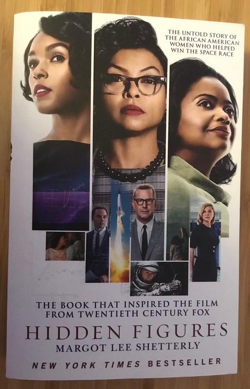 الملصق الدعائي لفيلم Hidden Figures المؤخوذ عن كتاب مارجوت لي شيتيرلي