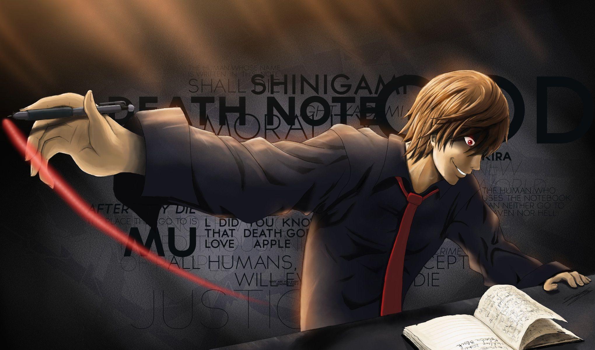 أنمي Death Note - كيرا - فلسفة