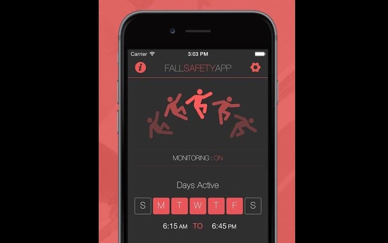 تطبيقات كبار السن: Fall Safety Home