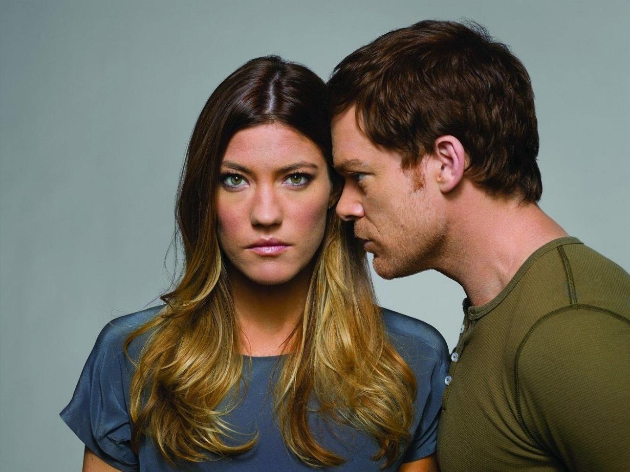 ديكستر مورجان وديبرا مورجان من مسلسل Dexter 