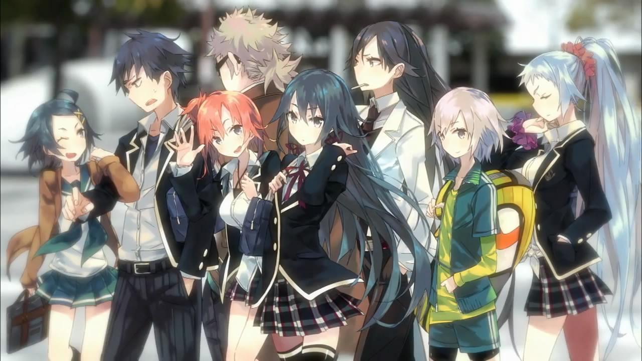 مسلسلات أنمي Yahari Ore no Seishun Love Comedy wa Machigatteiru