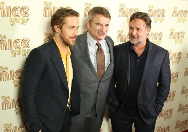 فيلم The Nice Guys - راسل كرو ،ريان غوسلينغ والمخرج شاين بلاك