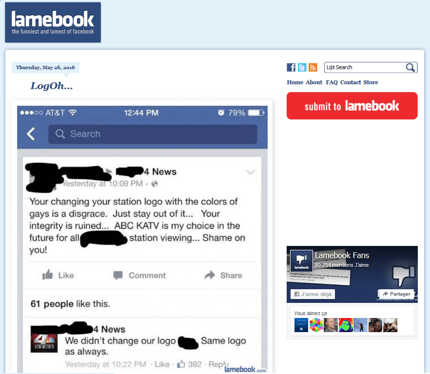 مواقع انترنت ممتعة Lamebook