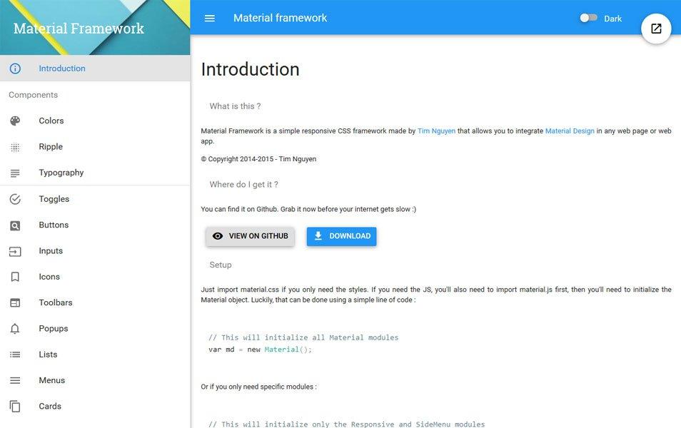 إطارات عمل CSS