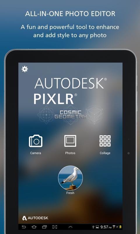 Pixlr أفضل تطبيقات أندرويد