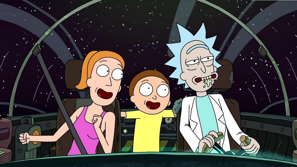 ابطال مسلسل Rick and Morty