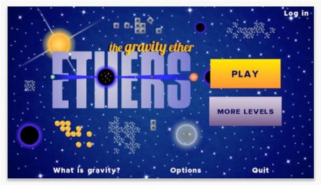 The Gravity Ether - تطبيق تعليمي للأطفال
