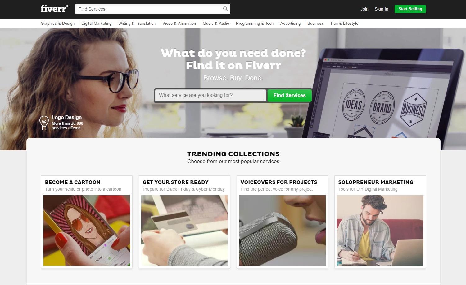 موقع فيفر Fiverr للعمل الحر