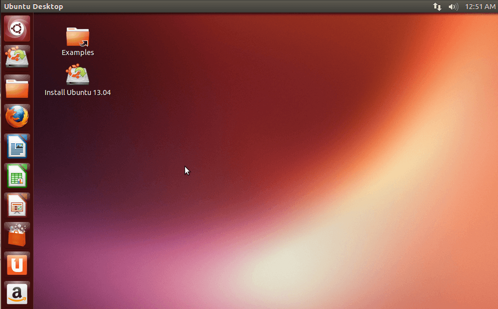 Ubuntu 13.04 desktop