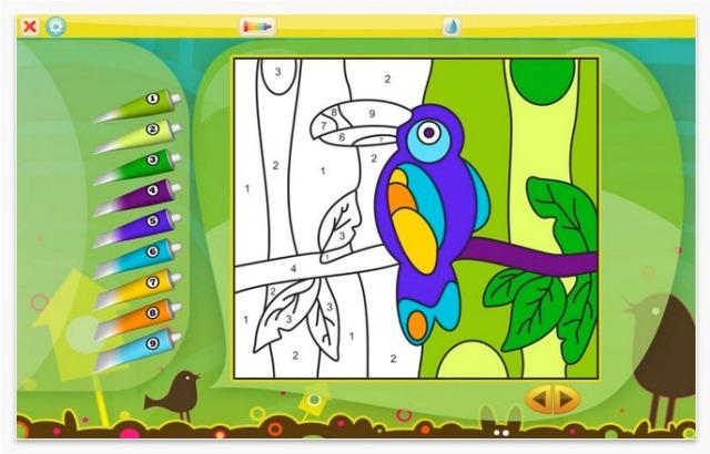  Color by Numbers - تطبيق تعليمي للأطفال