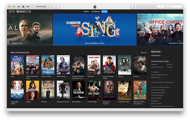 موقع iTunes - خدمات البث المباشر