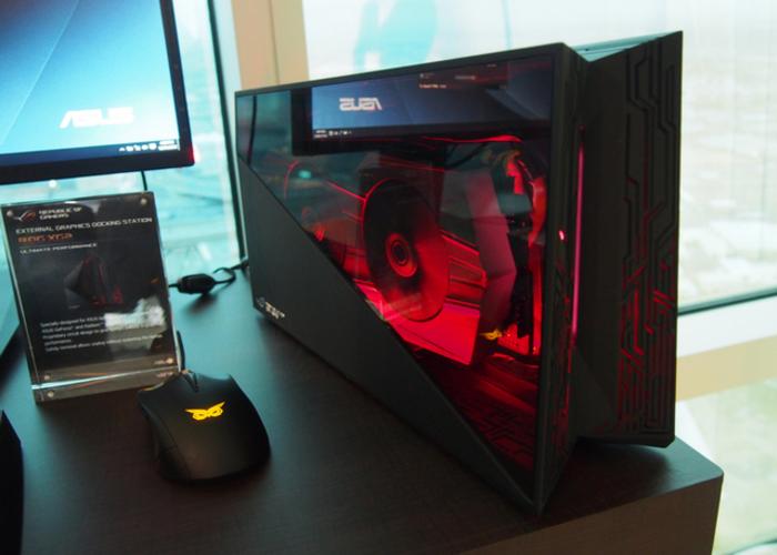 Asus ROG XG Station 2 - كروت الشاشة الخارجية