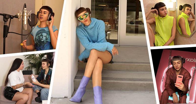 lil-miquela المؤثرون الافتراضيون