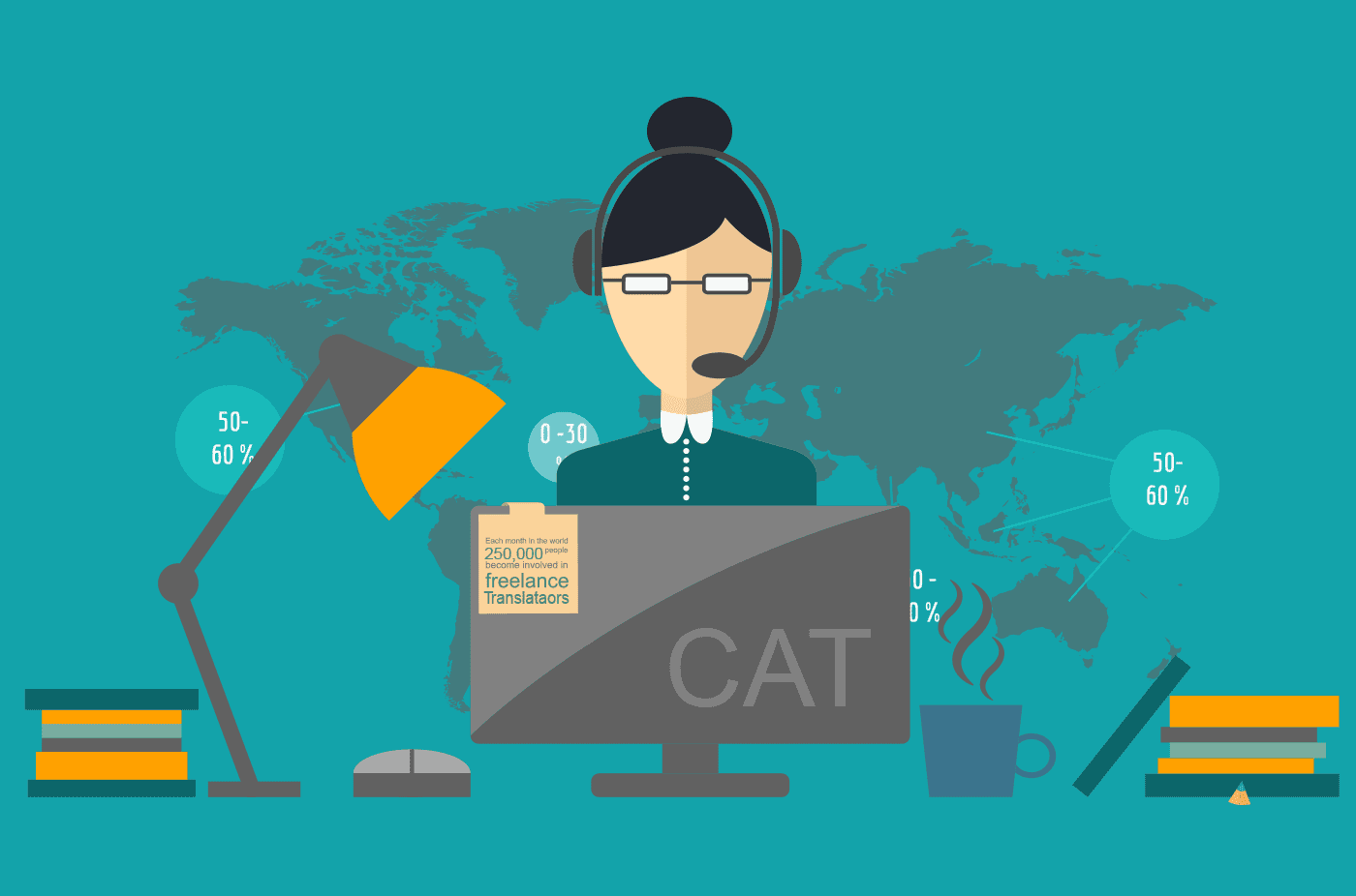 CAT Tools for Translatorsالترجمة بمساعدة الكمبيوتر