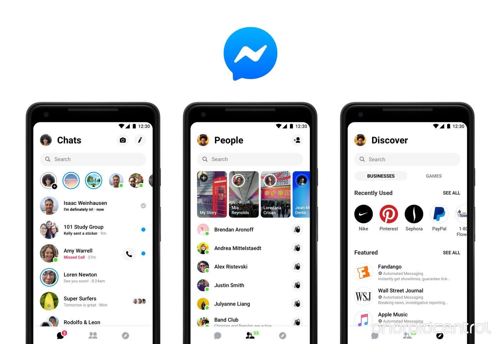 تطبيق Messenger - أكثر التطبيقات تحميلاً