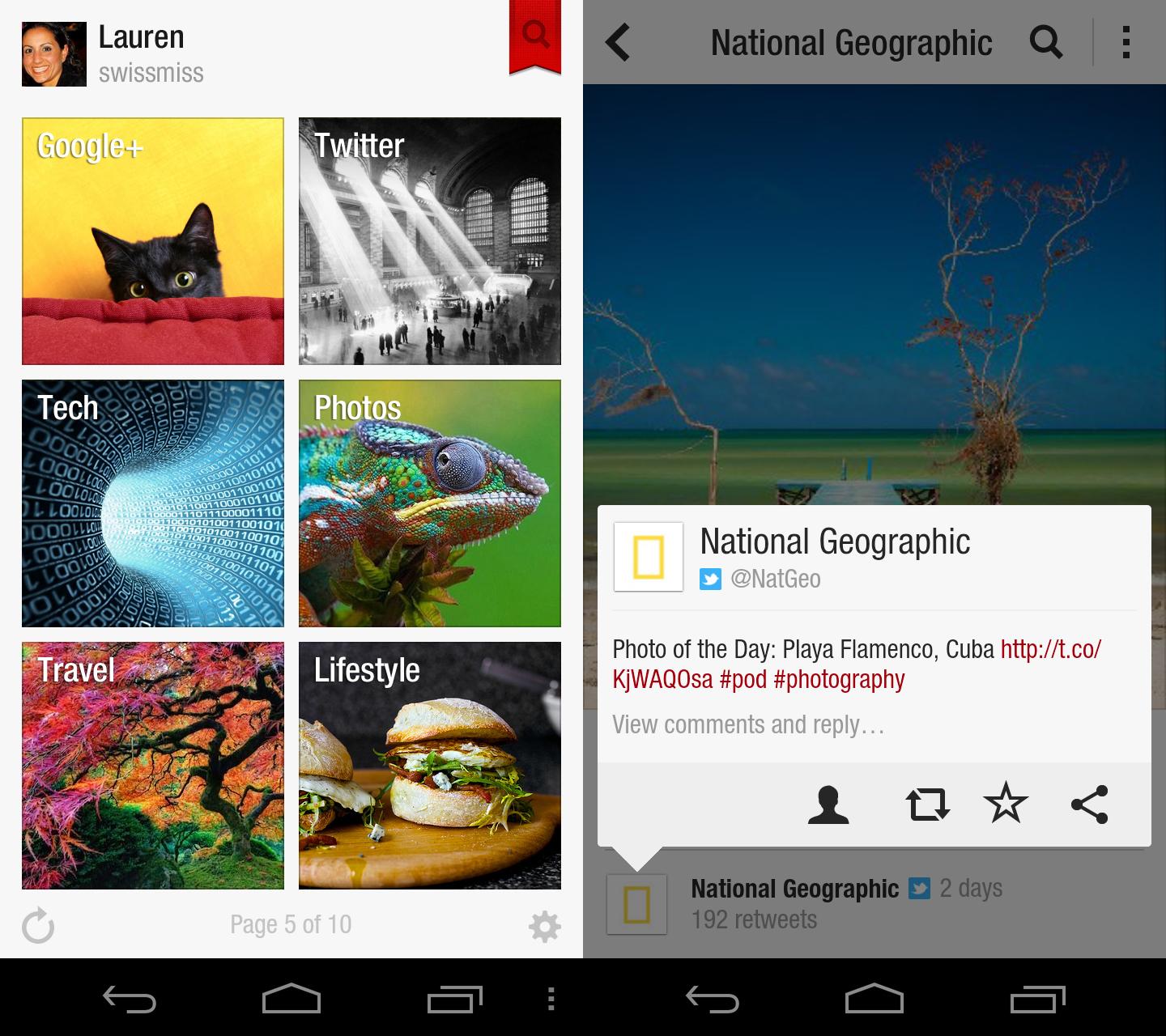 flipboard_android أفضل تطبيقات أندرويد