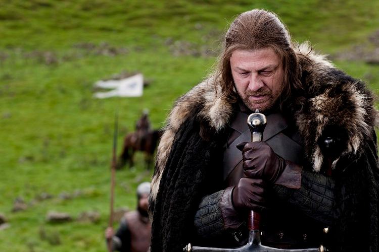Sean Bean في أول حلقات Game of Thrones