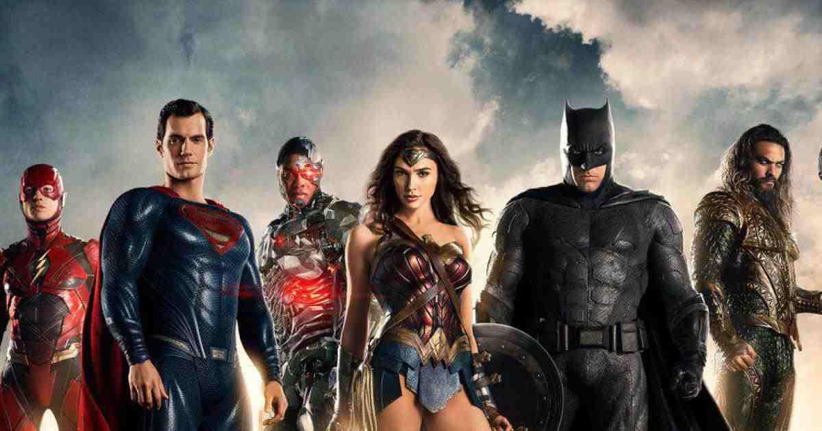 ابطال فيلم justice league