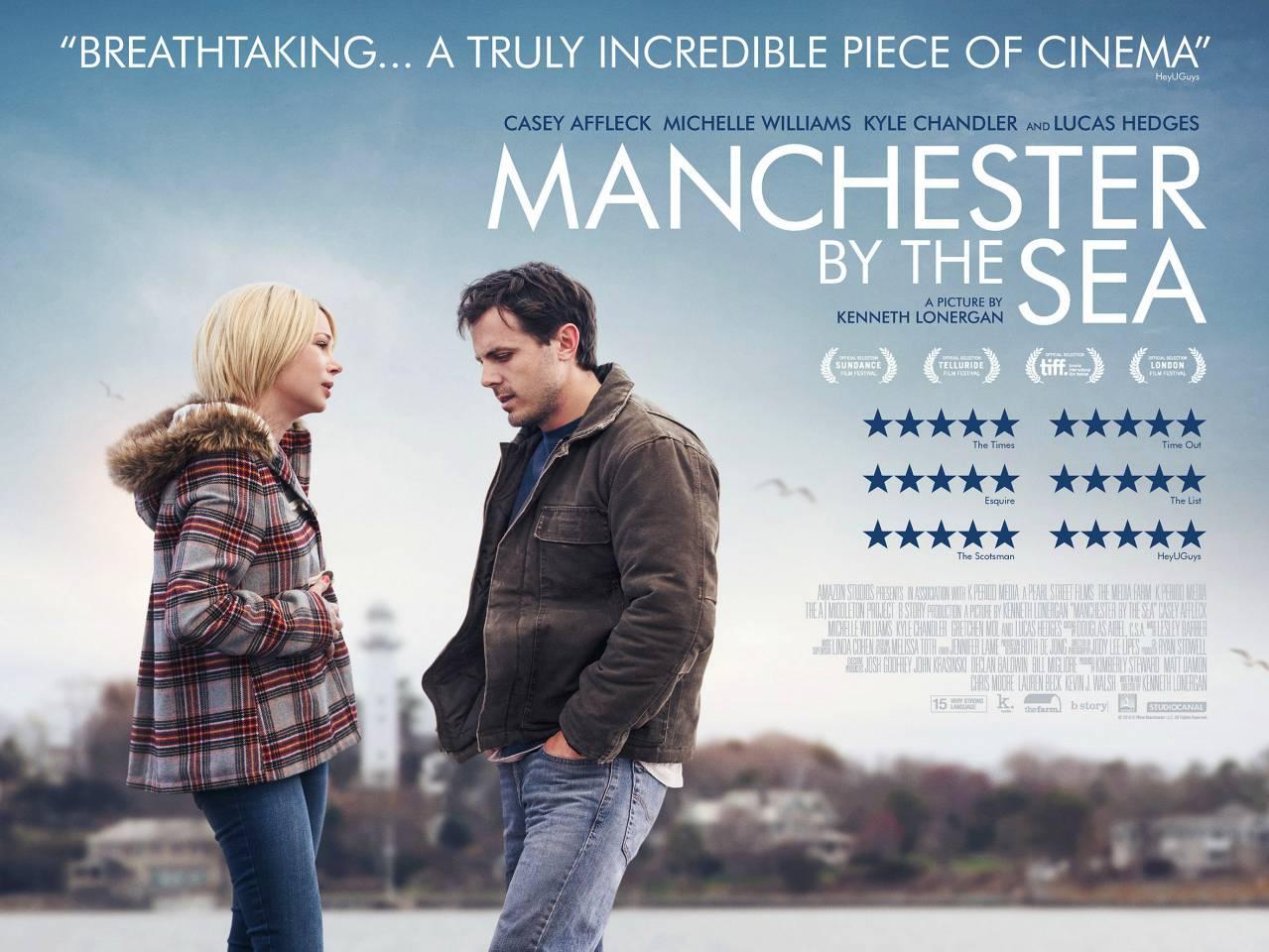 كايسي افليك وميشيل ويليامز بوستر فيلم Manchester by the Sea 