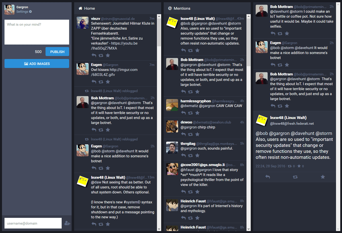 موقع Mastodon الاجتماعي