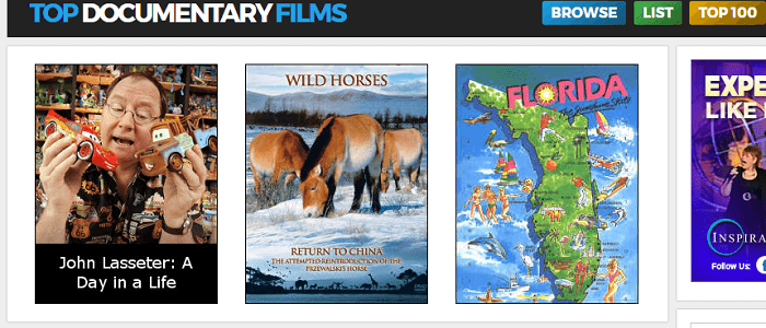موقع TopDocumentaryFilms