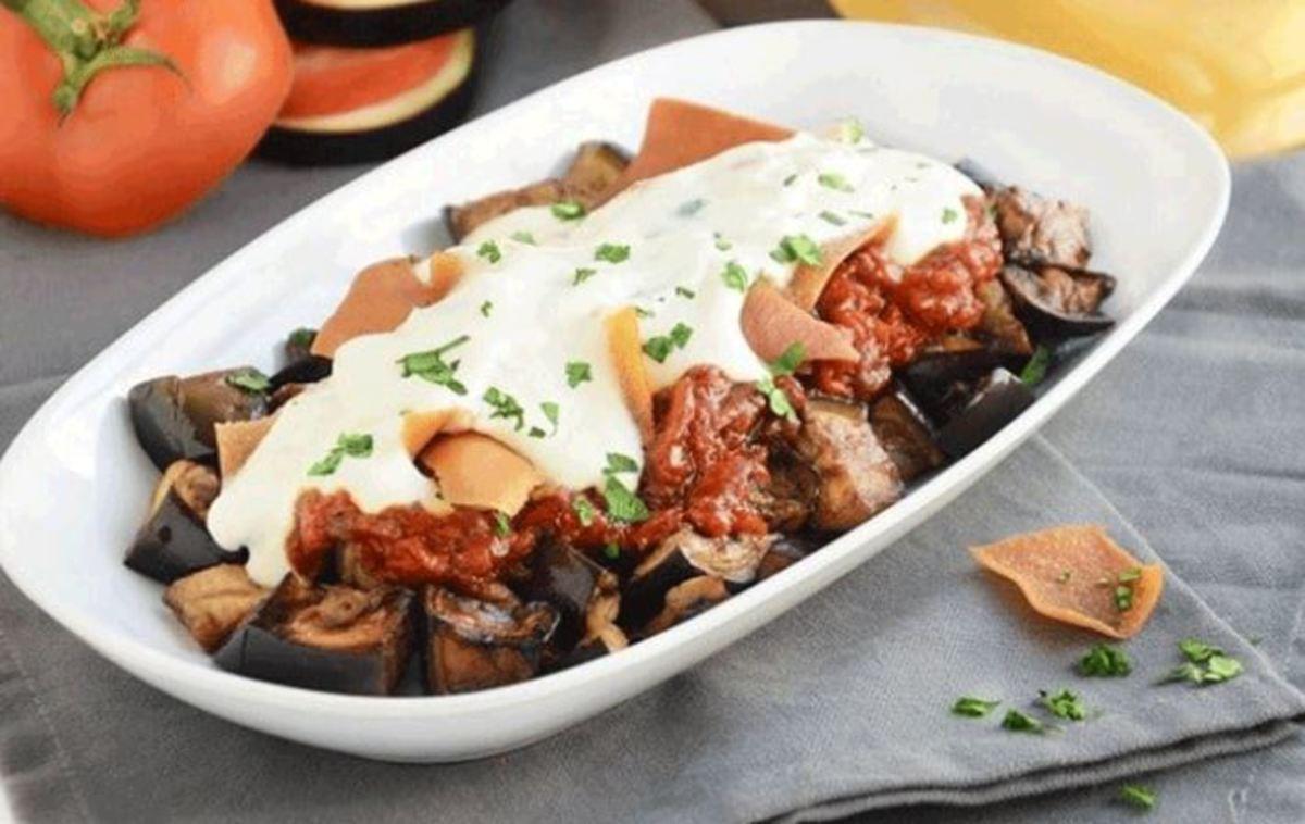 فتة الباذنجان