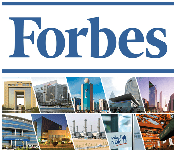 فوربس تعلن عن قائمة أقوى 100 شركة عربية لعام 2016!