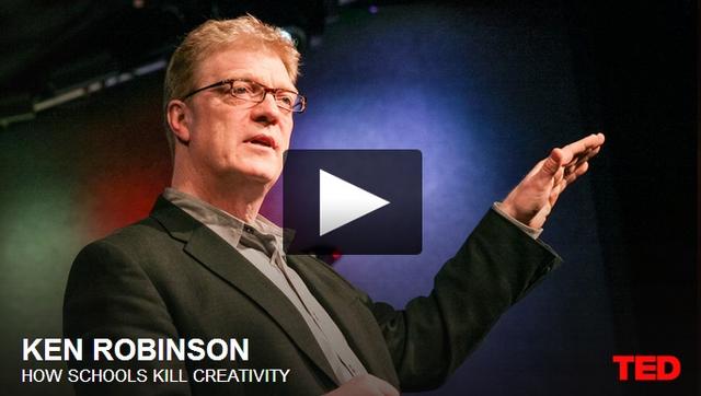 كين روبنسون يتحدث: كيف تقتل المدارس الإبداع – تيد