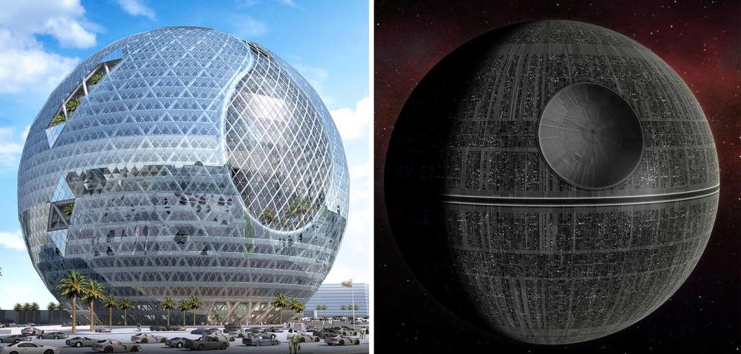 مشاريع معمارية مستلهمة من سلسلة أفلام Star Wars