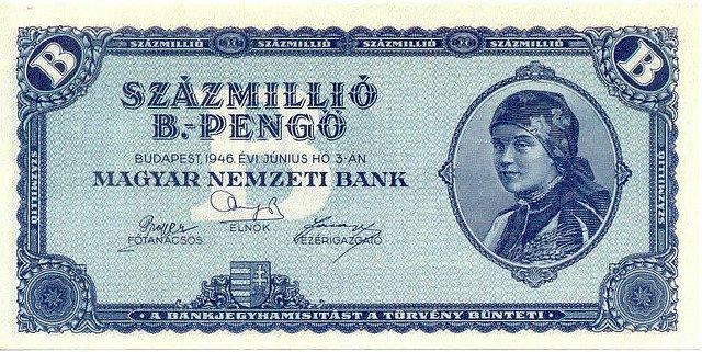ماذا حدث للعملة المجرية عندما بلغت قيمتها "كوينتيليون" وحدة نقدية؟! 9