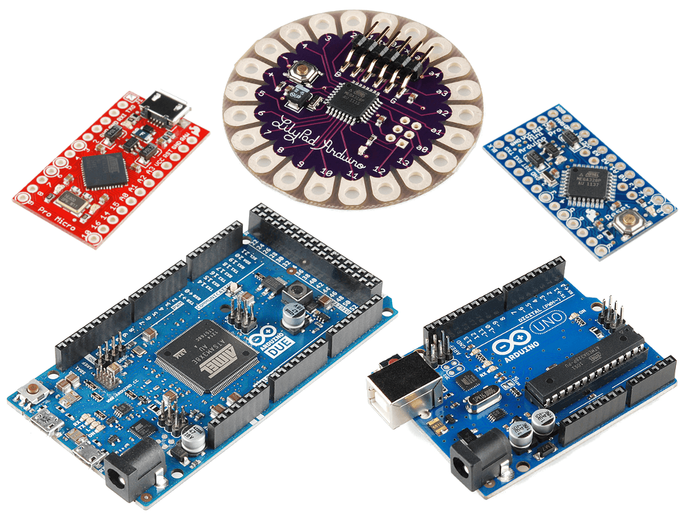 انواع لوحات الاردوينو Arduino Types