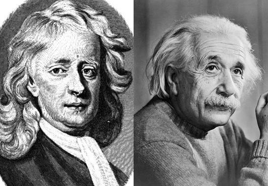 هُـراء آينشتاين .. وأخطاء نيوتن ! 