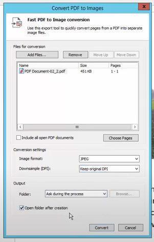 أفضل برنامج تحويل PDF الى صورة Nitro pdf PRO