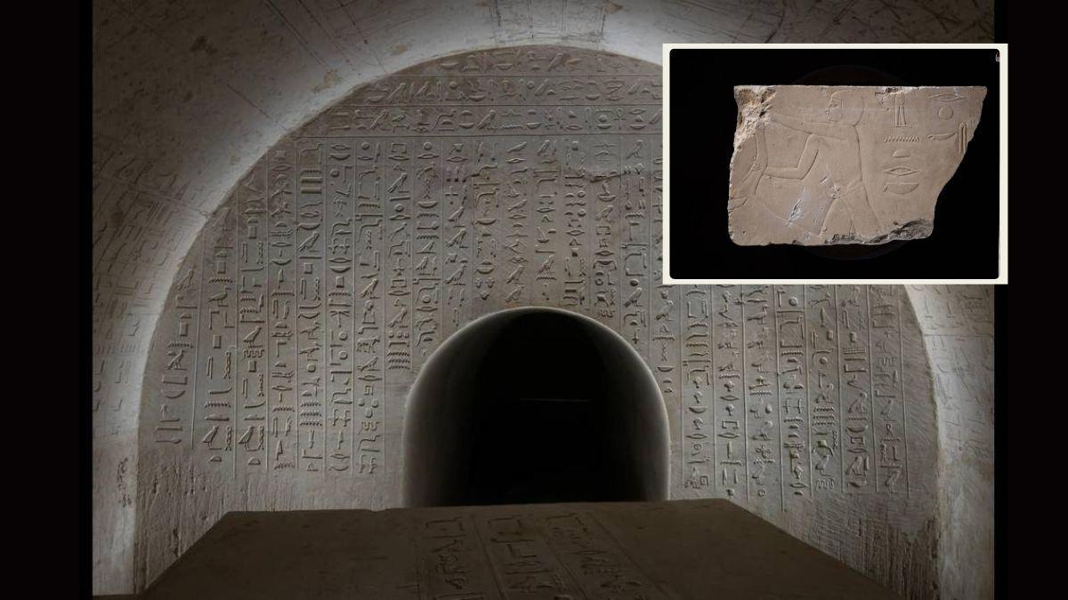 اكتشف العلماء قبر كاتب ملكي مصري يعود عمره لـ 2500 سنة في مقبرة أبوصير