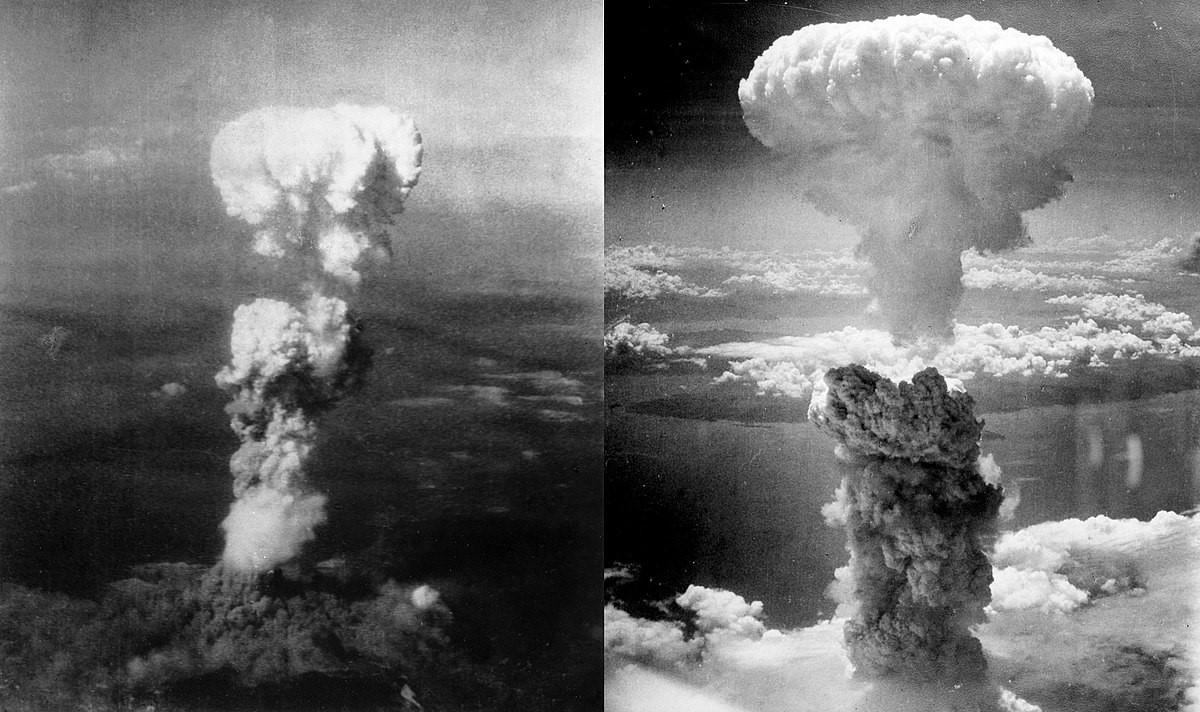القنبلة الملقاة على هيروشيما