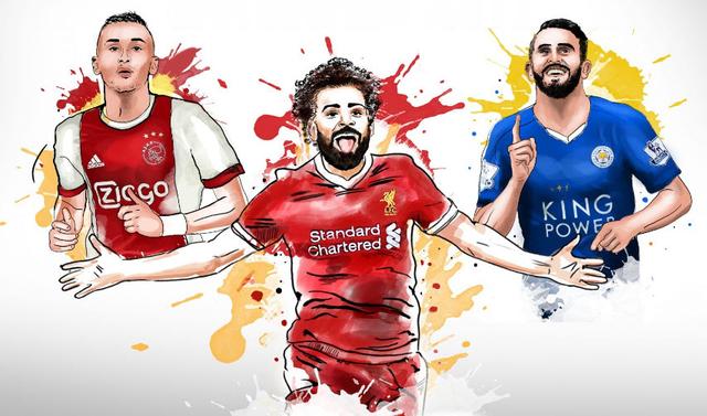 أفضل 10 لاعبين كرة قدم عرب لعام 2017